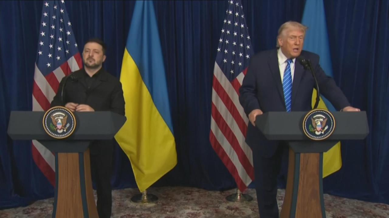 與澤倫斯基會談將近3小時　川普坦承「仍存在棘手問題」