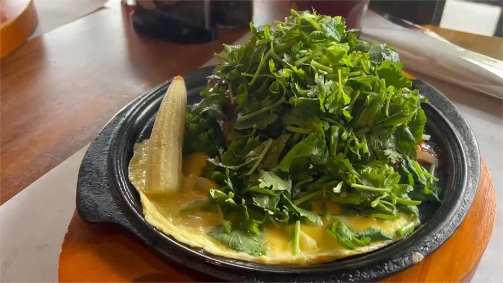 宜蘭「爆量香菜山」搭牛排！　民眾一口咬下：味道很和諧