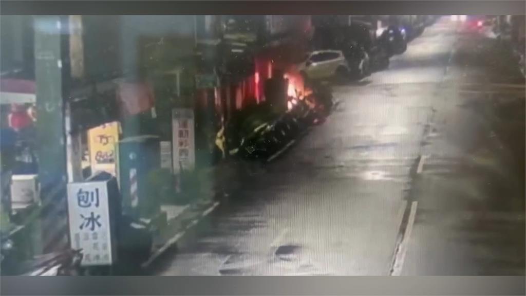衰！電動機車自燃要報廢　竟二度起火燒別車