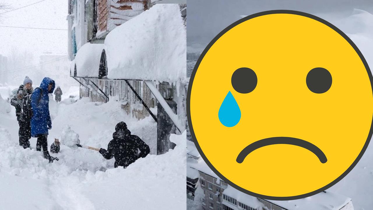 30年最強「雪之末日」重創俄羅斯！如AI特效「12公尺積雪吞沒大樓」畫面曝光