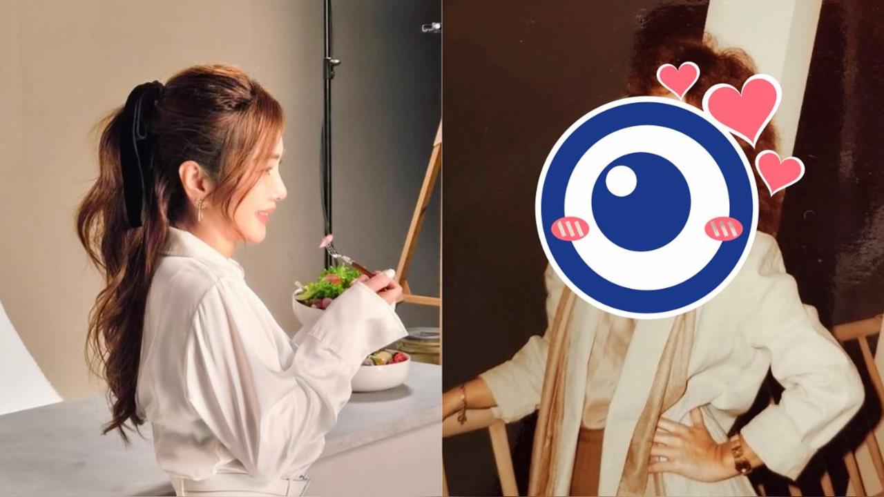 AI復古正夯！陳美鳳跟風翻舊照「完全不用生成」　眾人驚：真的正…