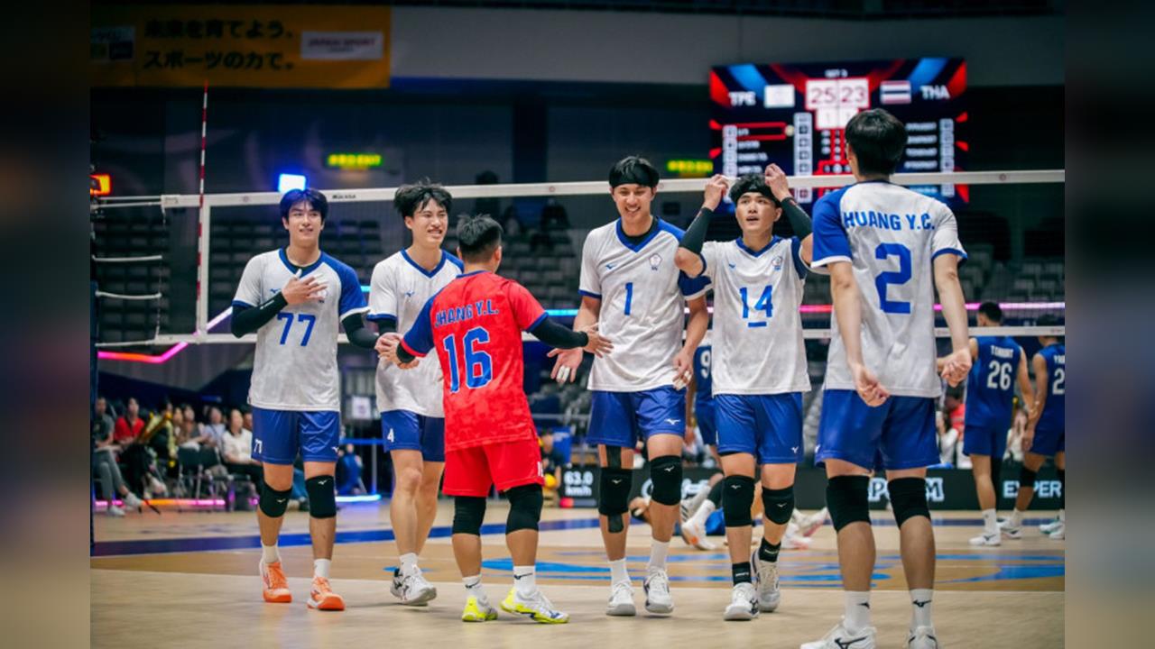 台灣男排。（圖／volleyball world 提供）