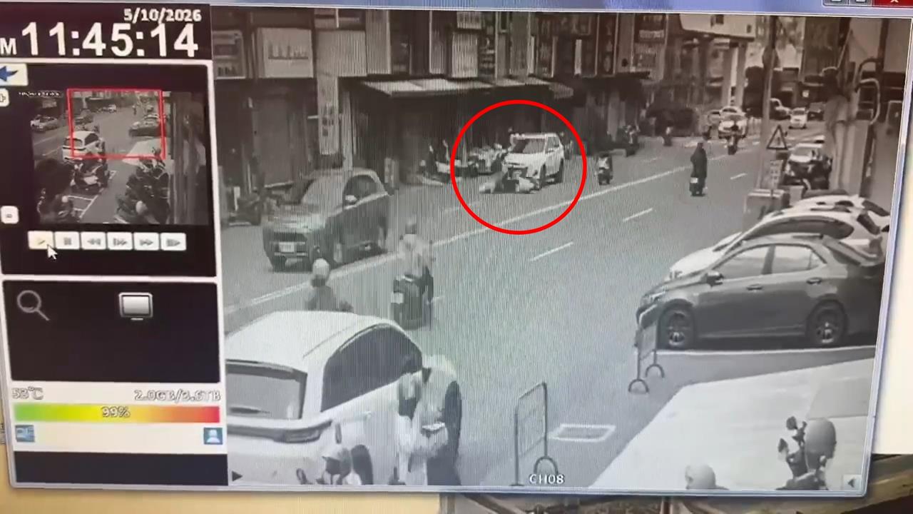快新聞／台中驚悚車禍！49歲騎士「勾到女童腳踏車」噴飛路中央　遭後車輾過不治