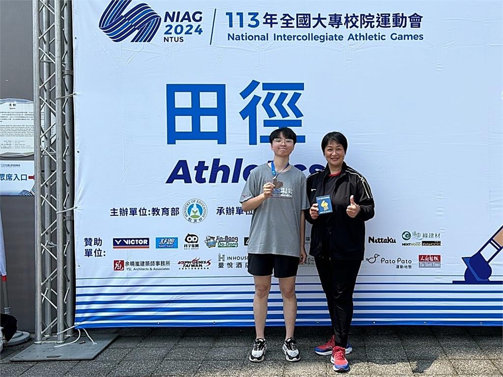 全大運圓滿落幕　龍華科大五專生傅茜筠再奪牌