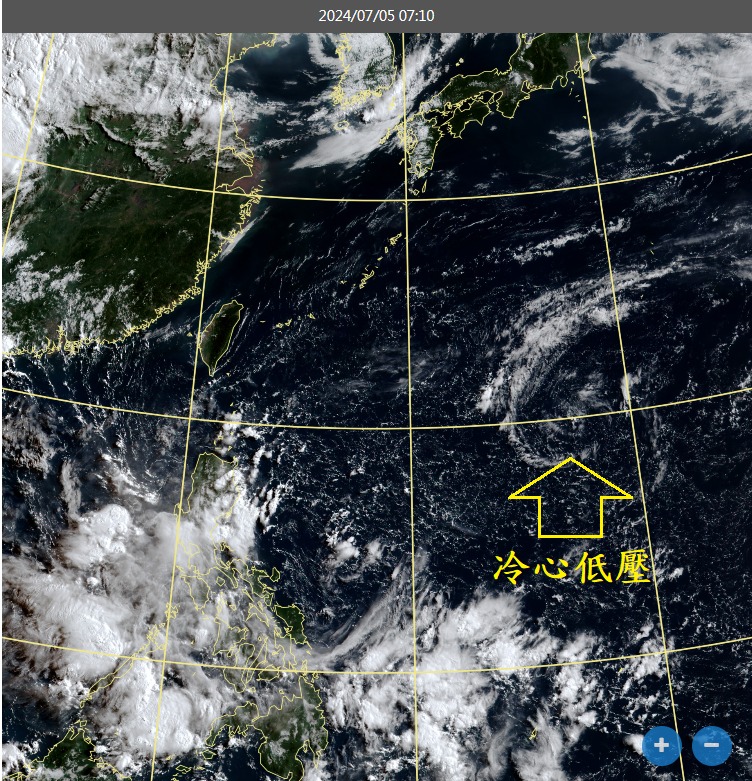 快新聞／冷心低壓接近中！　鄭明典分析「這時間」接近台灣：會加強午後對流