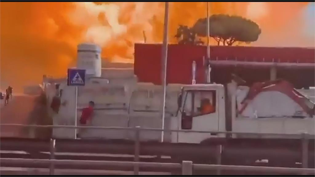 氣體外洩！羅馬加油站爆炸36人傷　運動中心遭整棟炸毀