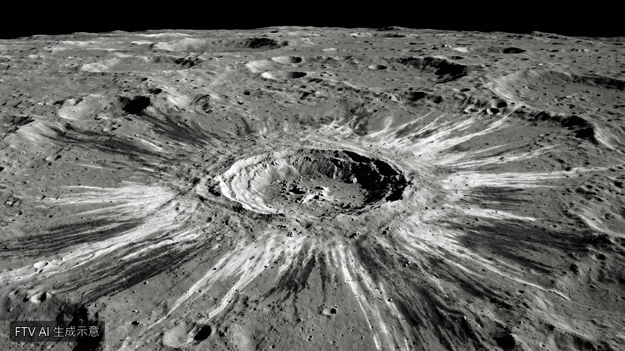 NASA曝光SpaceX火箭撞月球畫面　震出18公尺寬巨坑