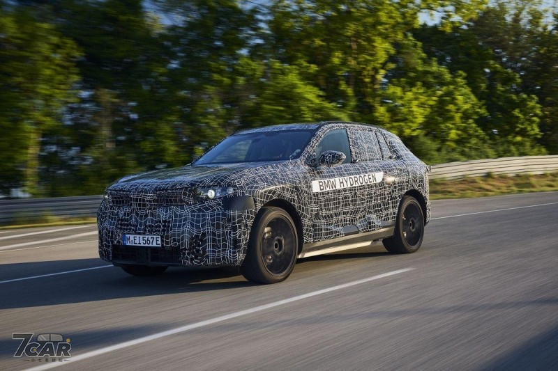 BMW iX5 Hydrogen 搭載全新氫燃料儲存技術，續航里程提升至 750 公里