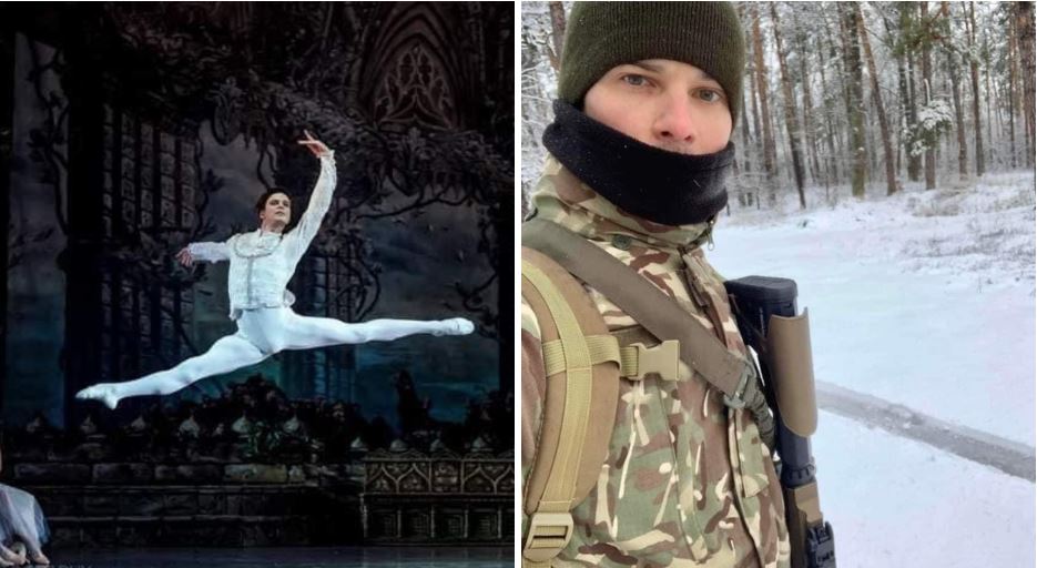 基輔國家歌劇院「舞台王子」褪去舞衣　芭蕾舞者提槍上戰場感動上萬人