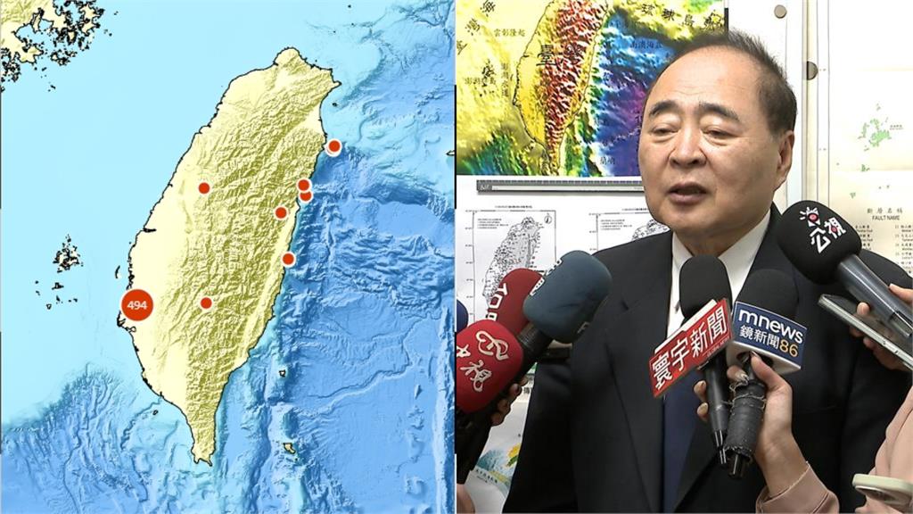 「全台有感」2天狂震12次 ！專家曝 「2數據」示警：次數超平均3倍