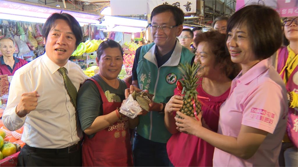 從海線跑到屯區 賴清德台中輔選接地氣