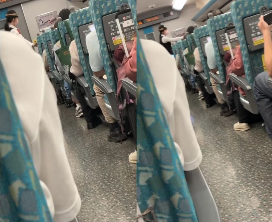 高鐵嬤包包佔位拒讓座!乘務員「1妙招」化解 網友讚超紓壓