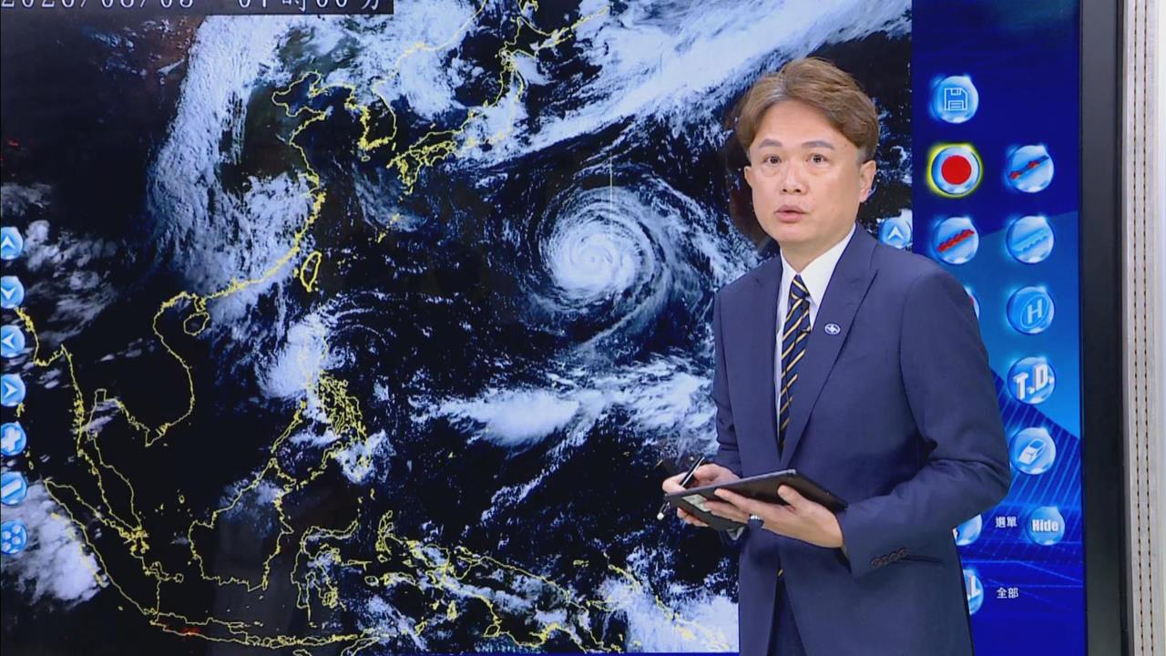 快新聞／白海豚颱風真要來台灣？驚傳暴風圈巨大　最快恐於「這時」發布海警
