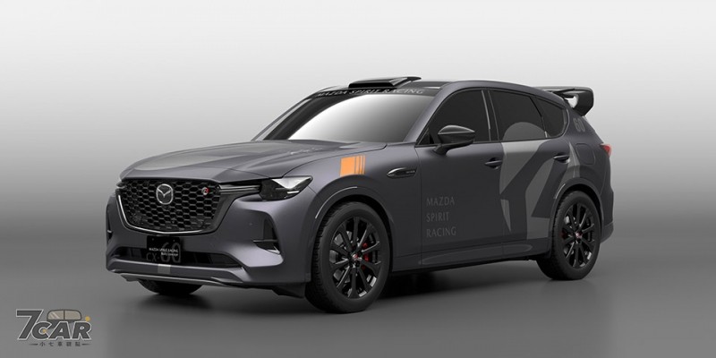 六點式安全帶、巨型尾翼上身　Mazda CX-60化身拉力風格跑旅