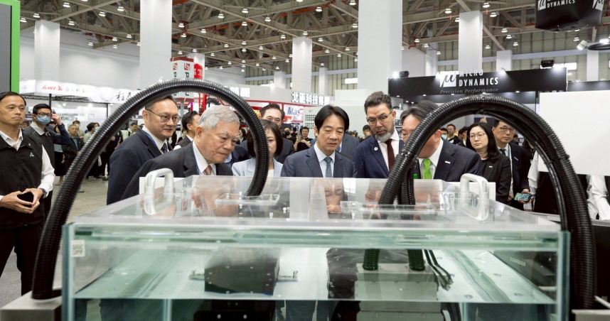 總統出席TMTS 2026工具機展　強調AI轉型與國防預算雙軌推動產業升級