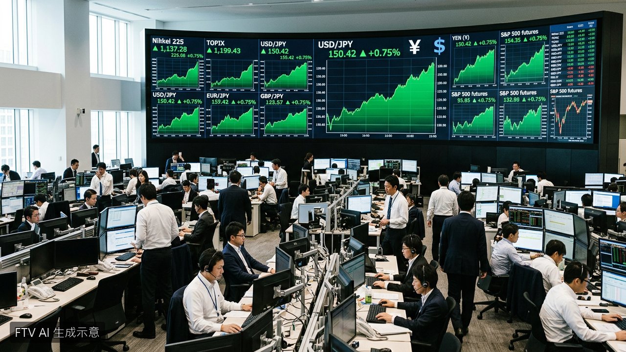 AI熱潮推升那指創6年最佳單季　日圓貶至40年新低