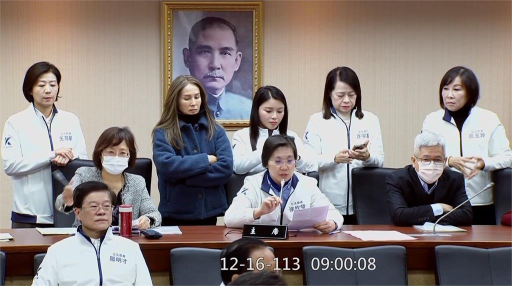 快新聞／藍強渡選罷法　沈榮欽：傅崐萁、翁曉玲、黃國昌是民主罪人