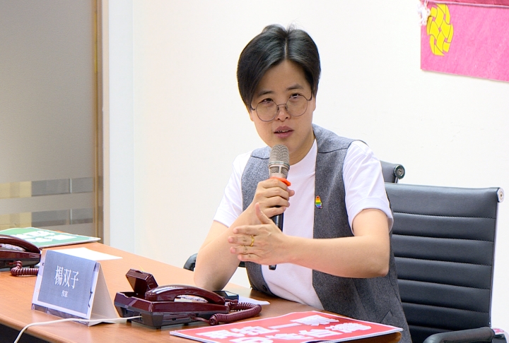 快新聞/自由不是憑空而來! 楊双子籲民眾726投票守民主