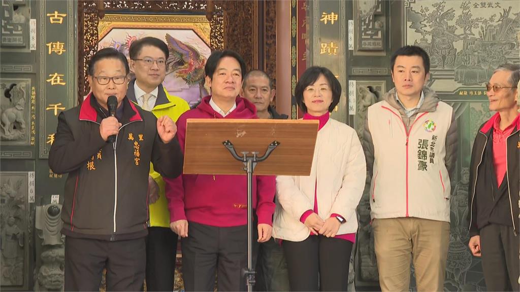 快新聞／賴新北拜廟！被喊「市長好」同框林右昌　蘇巧慧：合體送更大祝福