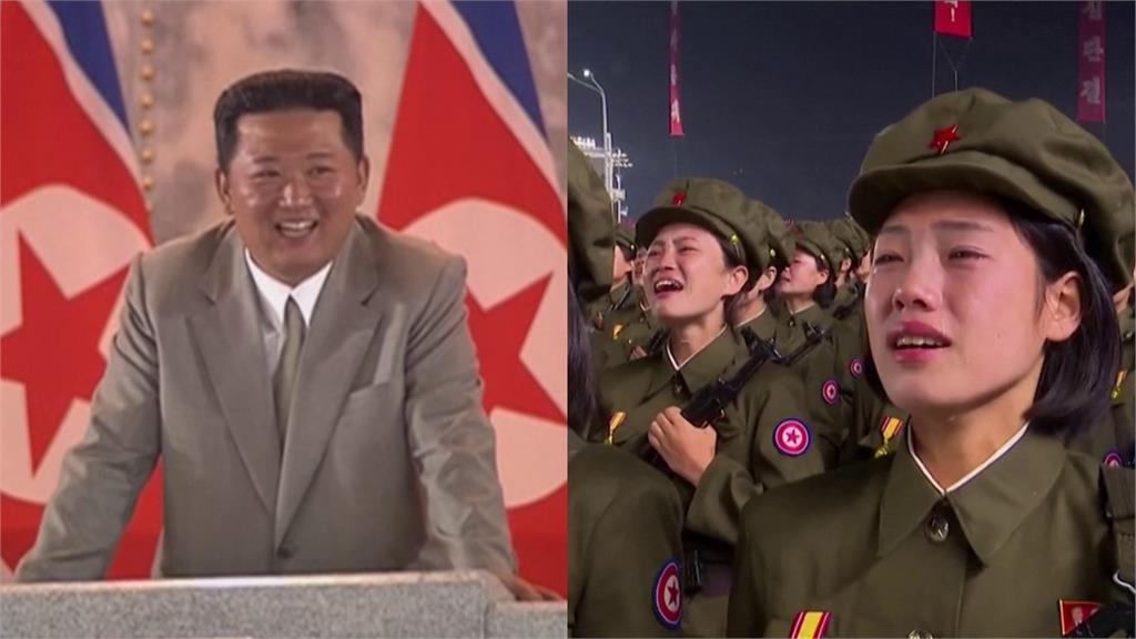 北朝鮮建國73週年金正恩現身閱兵　整場「未開金口」人民仍感動痛哭