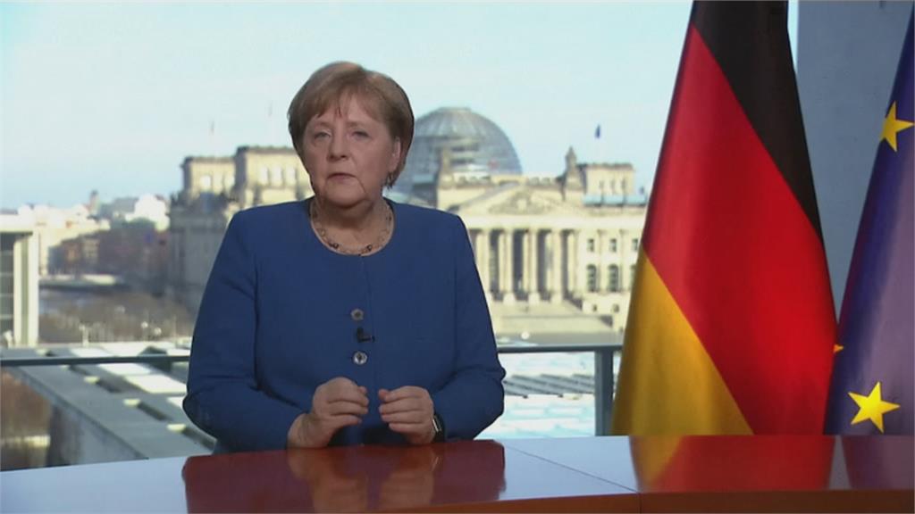 「二戰後最大挑戰」 德國總理梅克爾罕見電視喊話齊抗疫