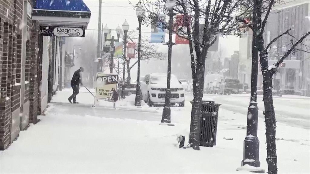 冬季風暴橫掃美國 恐面臨破紀錄降雪量