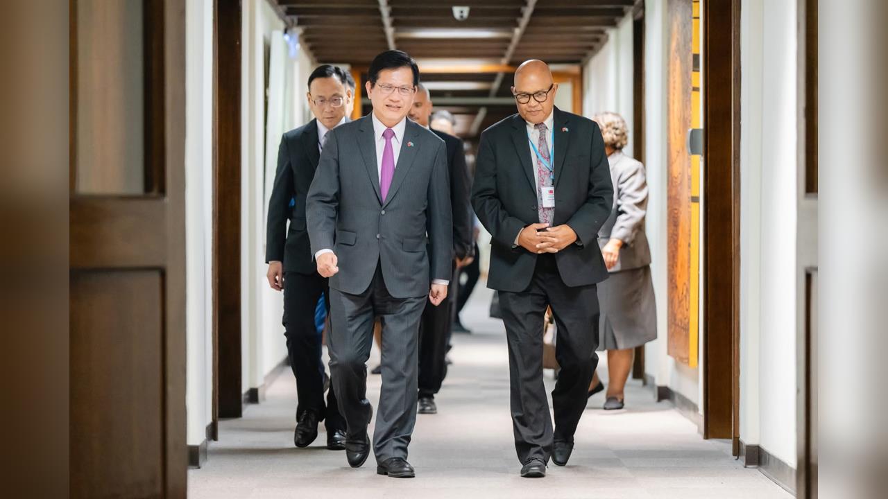 快新聞/接待帛琉眾議院議長 林佳龍:2026太平洋島國論壇展現合作成果
