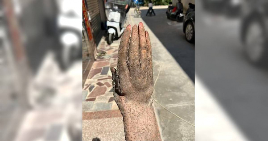 自家菜園挖出「異形淮山」！酷似人手還有指甲　出價3.7萬收購遭拒