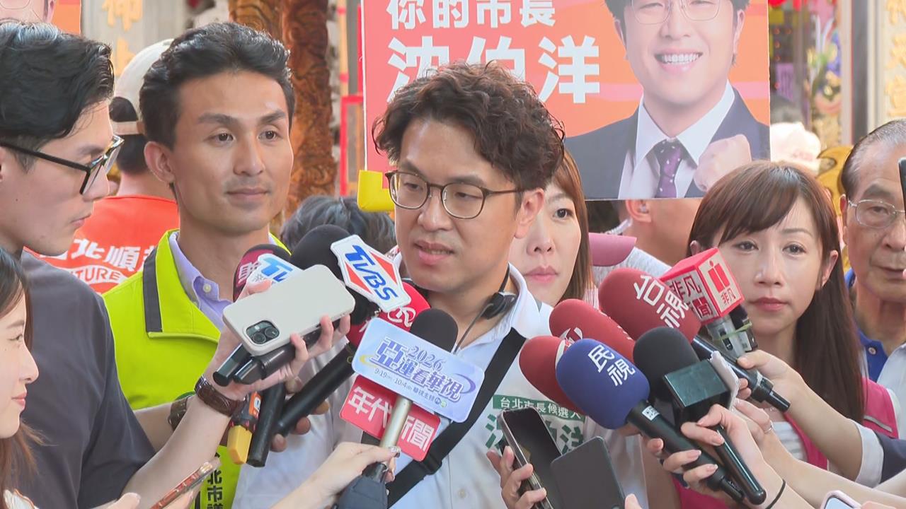 快新聞／沈伯洋傻眼了！蔣萬安稱北市綠營總動員、回到大罷免　本人俐落回擊