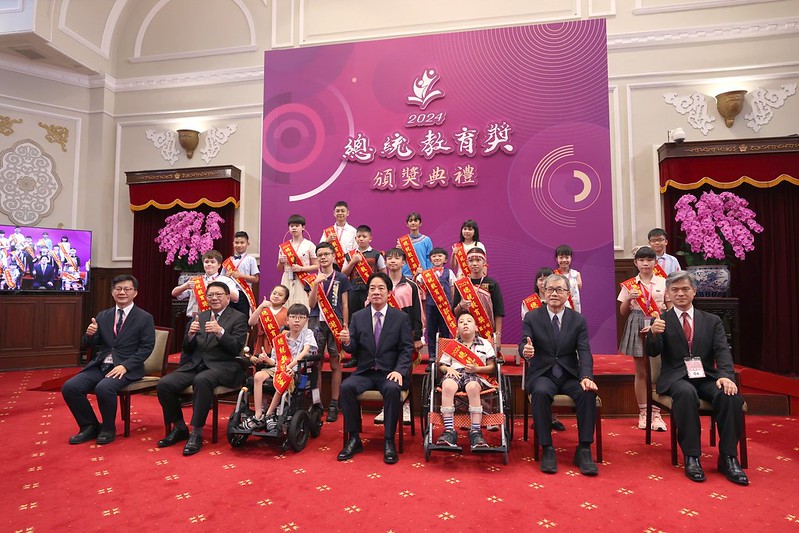 快新聞／總統教育獎今舉行頒獎典禮　賴清德盼生命鬥士故事鼓舞更多人
