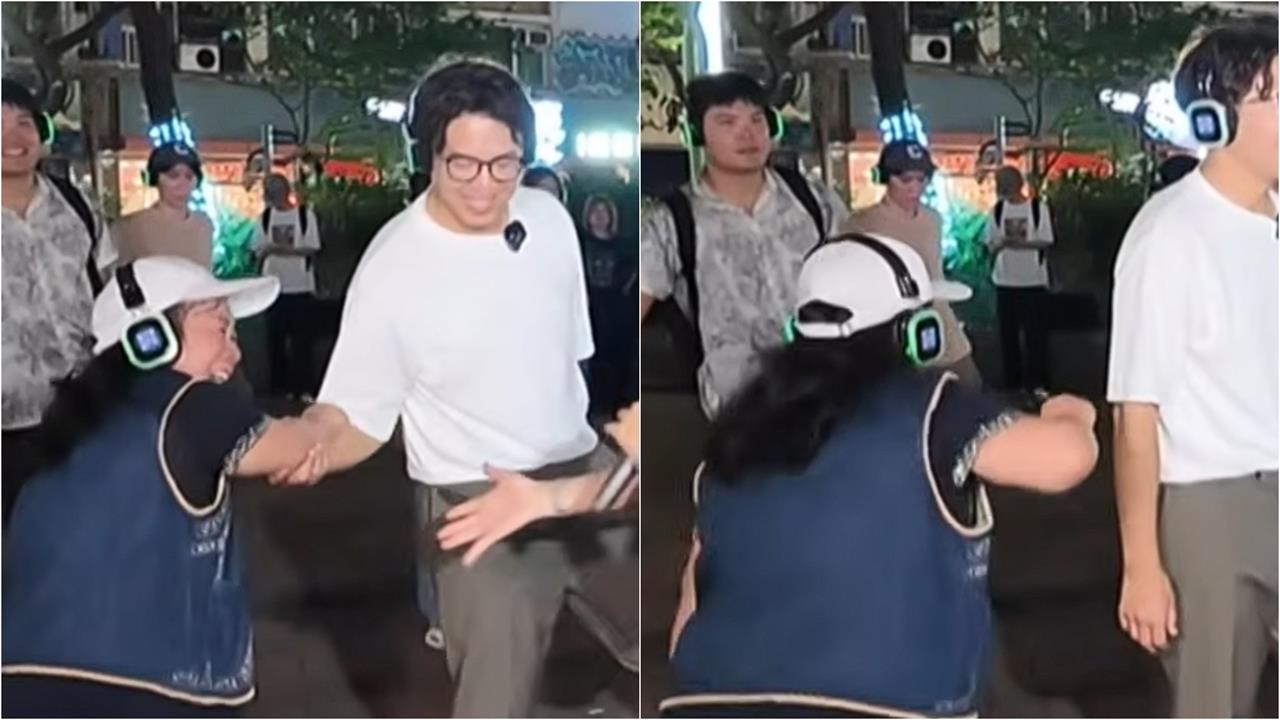 阿姨跳舞險摔倒！沈伯洋下秒「超神1反應」暖炸　她秒融化倒戈：比我老公還窩心