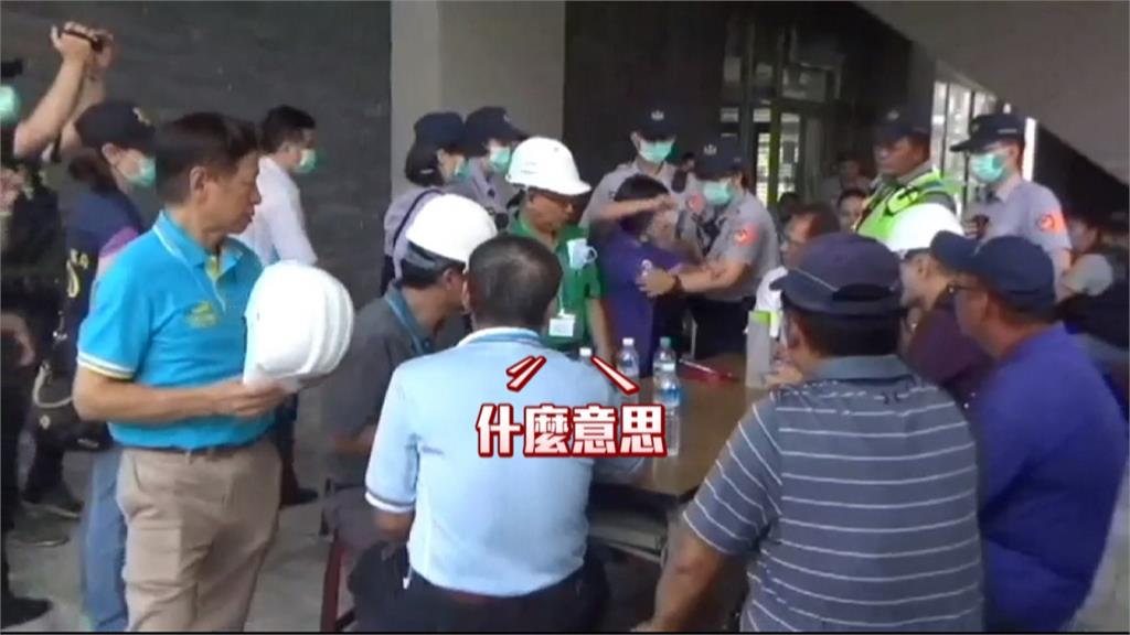 公勇路牴觸戶強拆！議員、女警現場爆衝突