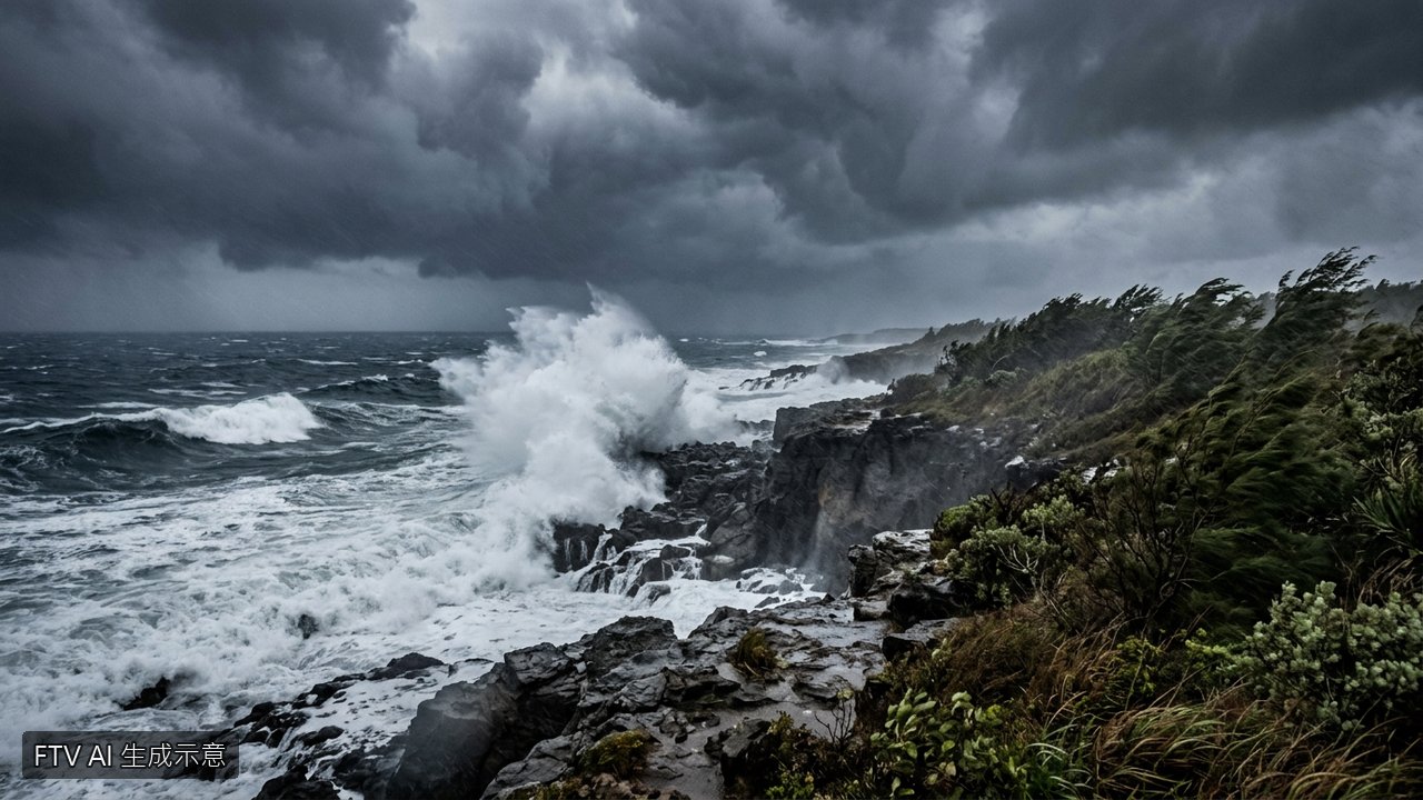 颶風特魯迪直撲墨西哥　狂風暴雨恐釀洪災與土石流