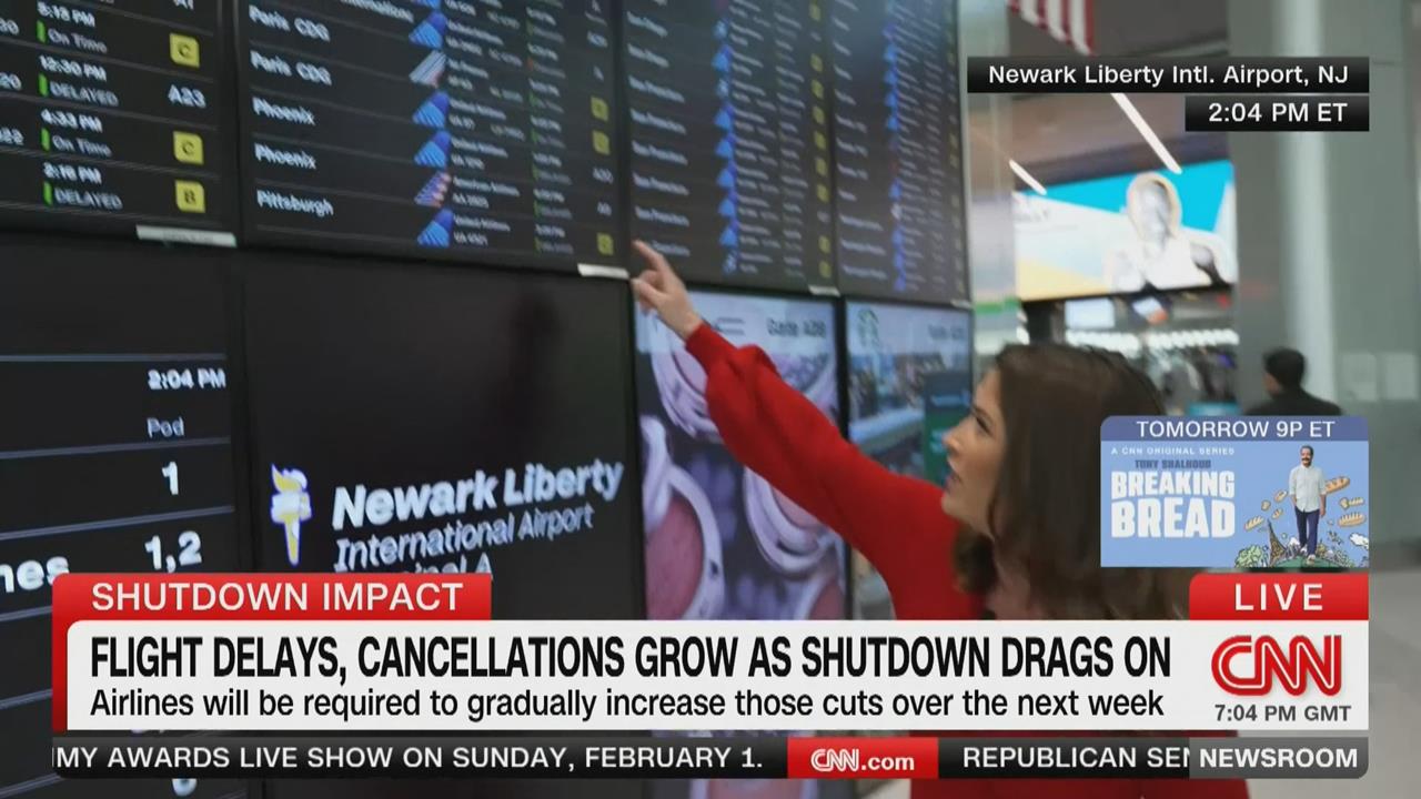 美國政府停擺時間創史上最久　美航空數千架次短缺