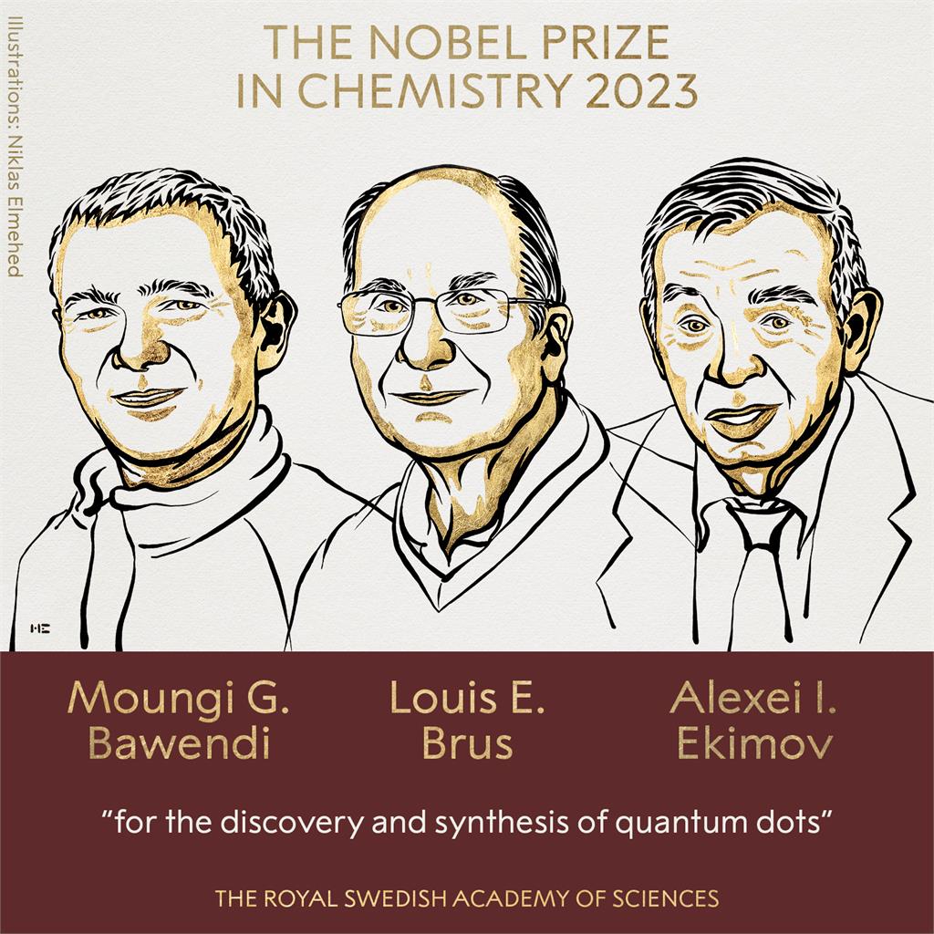 快新聞／與外洩名單一模一樣　諾貝爾化學獎3學者共享殊榮