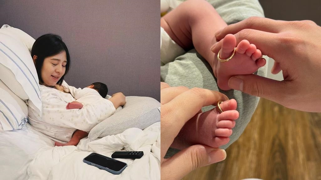 劉品言女兒出生！ 甜蜜告白連晨翔「一直都在」  可愛Baby照曝光了