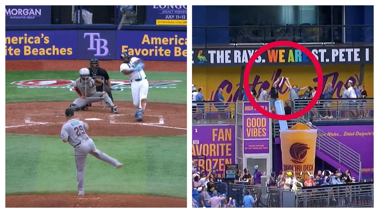 MLB(影)／球都不見了！463英尺全壘打「炸出走道」　他6戰7轟平大聯盟百紀錄