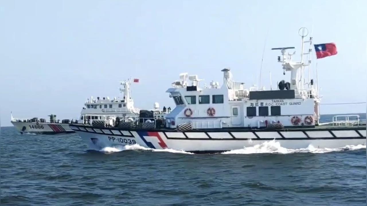 快新聞/中國海警船「常態騷擾金門水域」次數曝光 海巡揭統戰陰謀