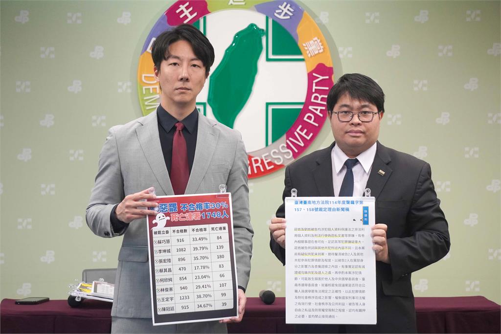 快新聞／凌濤稱8綠委罷免連署將過一階　吳崢轟黨政不分：藍營縣市選委會踹共