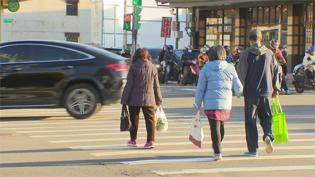 轉彎未禮讓斑馬線上行人　後方車輛全都錄檢舉