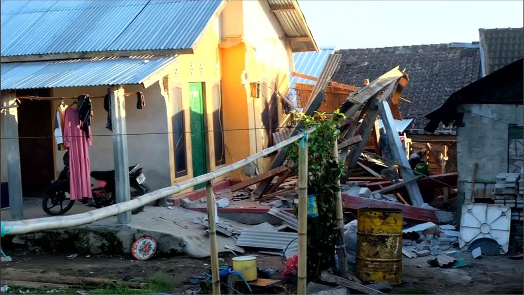 印尼龍目島6.4強震 至少10死40多人傷