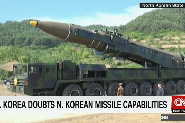 金正恩稱導彈能重返大氣層 南韓：吹牛