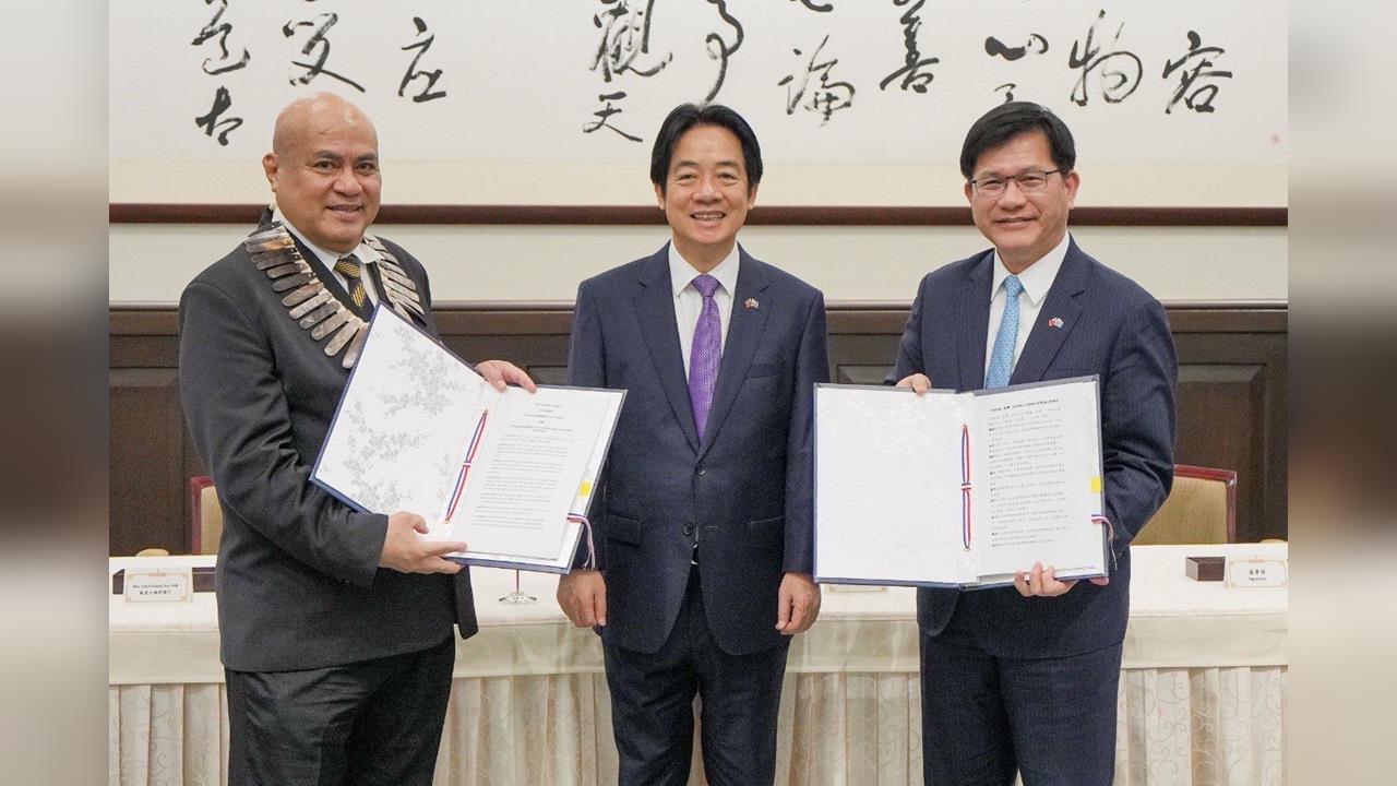 快新聞/吐瓦魯總理國是訪問結束!外交部大讚:台吐邦誼篤睦友好