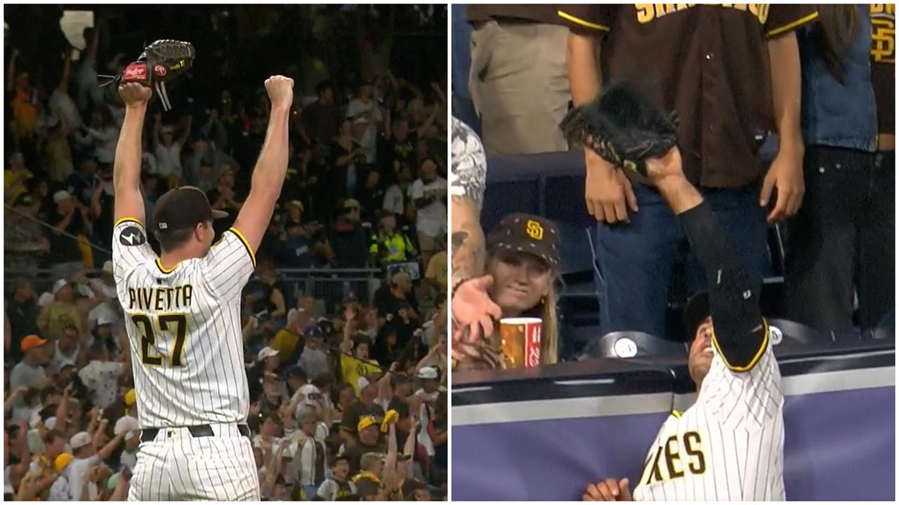 MLB(影)/再扮「牆頭悍匪」!教士搶劫全壘打全場傻了 紅人連兩天成苦主