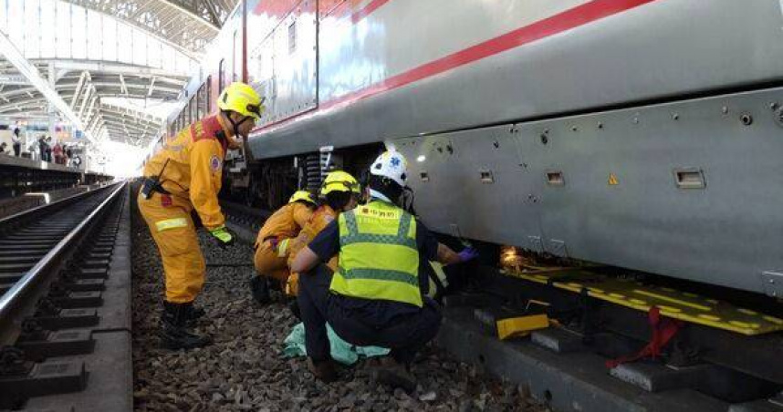 台中車站傳落軌!7旬婦人墜落月台遭輾 頭部受傷意識不清送醫