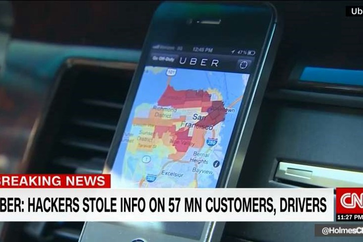 Uber遭駭！ 全球5700萬筆個資外流竟一年不報