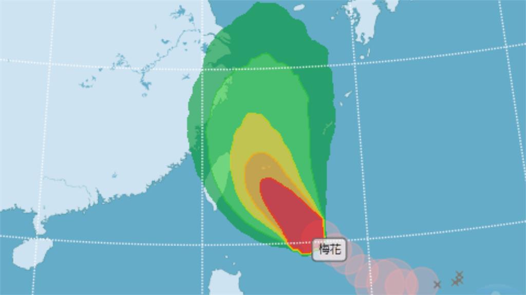 「梅花」將轉中颱週日發海警！中秋收假好天氣沒了「雨彈連轟5天」