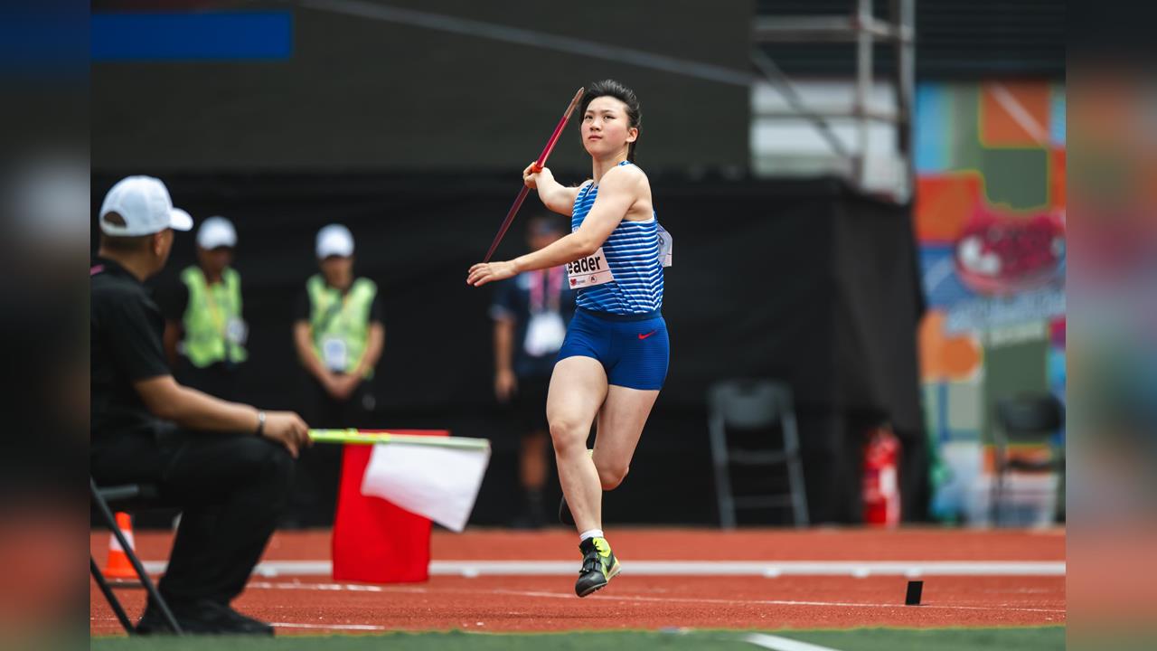 田徑(影)/「全能美少女」告別青年賽事!林沛萱勇奪香港亞洲U20女子七項金牌