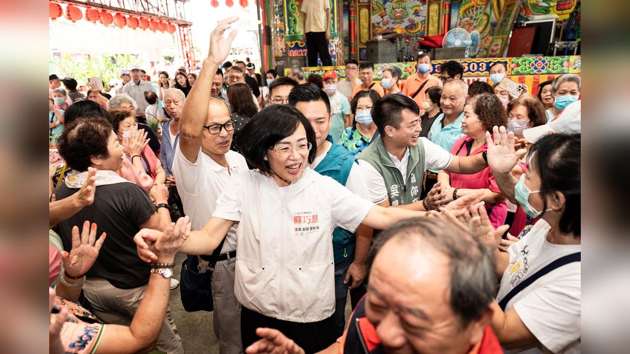 快新聞／蘇巧慧出大招！掃街人氣爆棚　喊設「都市更新局」加速推重大建設