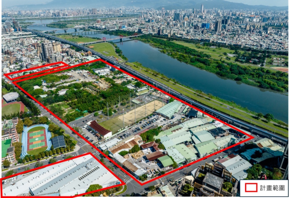 板橋垃圾廠用地轉型變更　開闢6.59公頃公設興建580戶社宅